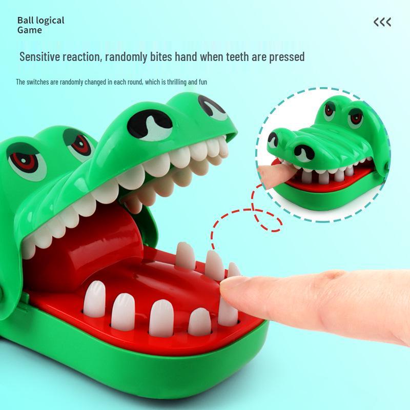 Kids’ Crocodile & Dinosaur Teeth-Biting Toy Game