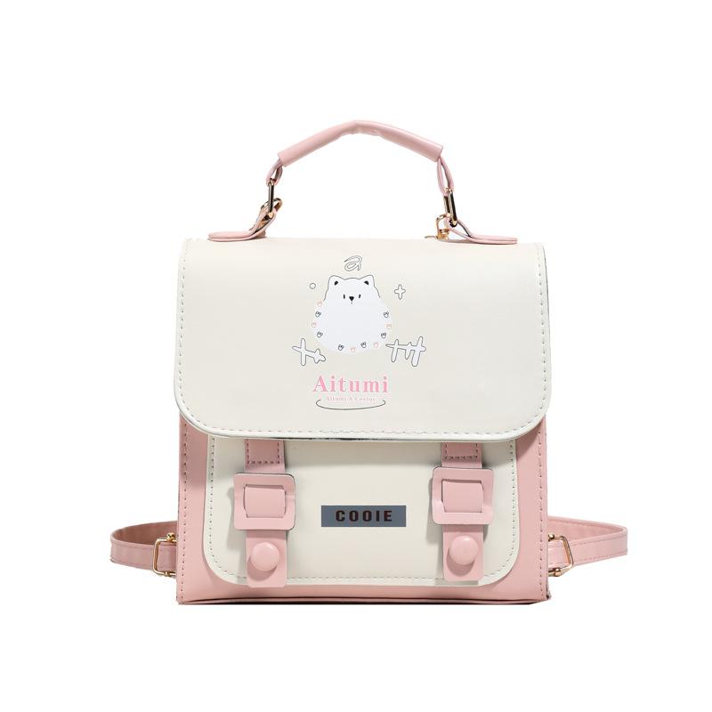 Schoolbag Women's Bag 1011 New Daily Versatile Niche Handbag Cute Foreign Fashion Trend Backpack Wholesale