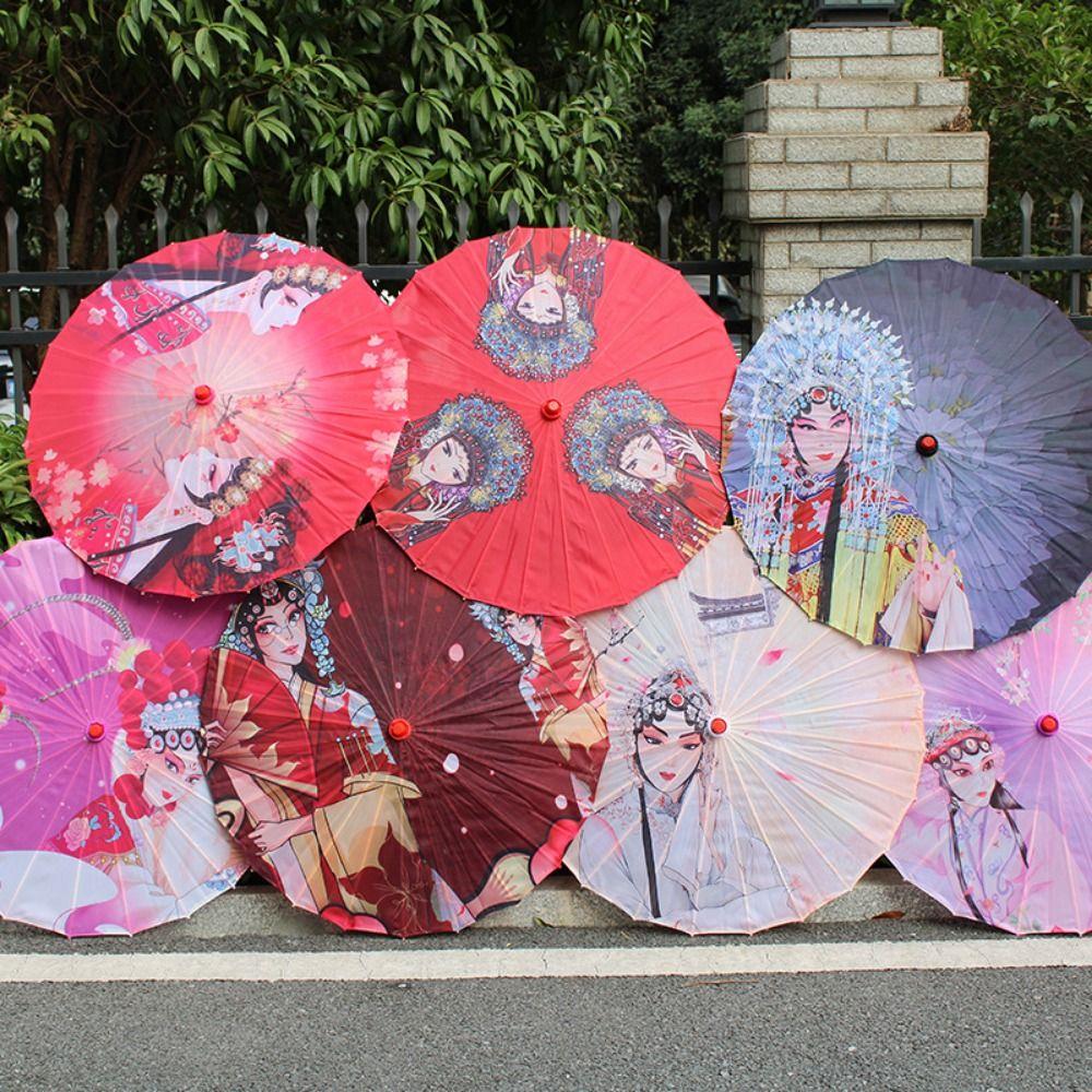 56cm Oiled Paper Umbrella Chinese Antique Style Dance Performance Umbrella  Dance Performance