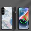 Lucky Butterfly Painting suitable for Samsung Galaxy S26 Ultra S20 FE S21 S22+ 23 Plus S24 Ultra 25 Edge black Glass Phone Casee