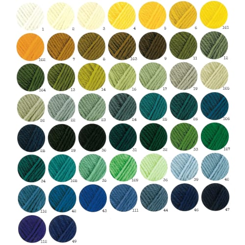 HAMANAKA Richmore Percent Wolle, dick, Col.1, weiß, ca. 40 g. 120 m 017