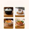 1Pc Rattan Partition Anti-scalding Mat, Dining Table Mat, Bowl Mat, Plate Mat, Thermal Insulation Mat, Teapot Mat, Coaster Holder