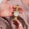 Guess Gold Stainless Steel Strap Women's Quartz Watch with Date - GW0308L2