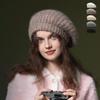 Elastic Knitted Berets British Style Artist Hat Fashion Retro Painter Hat Girl