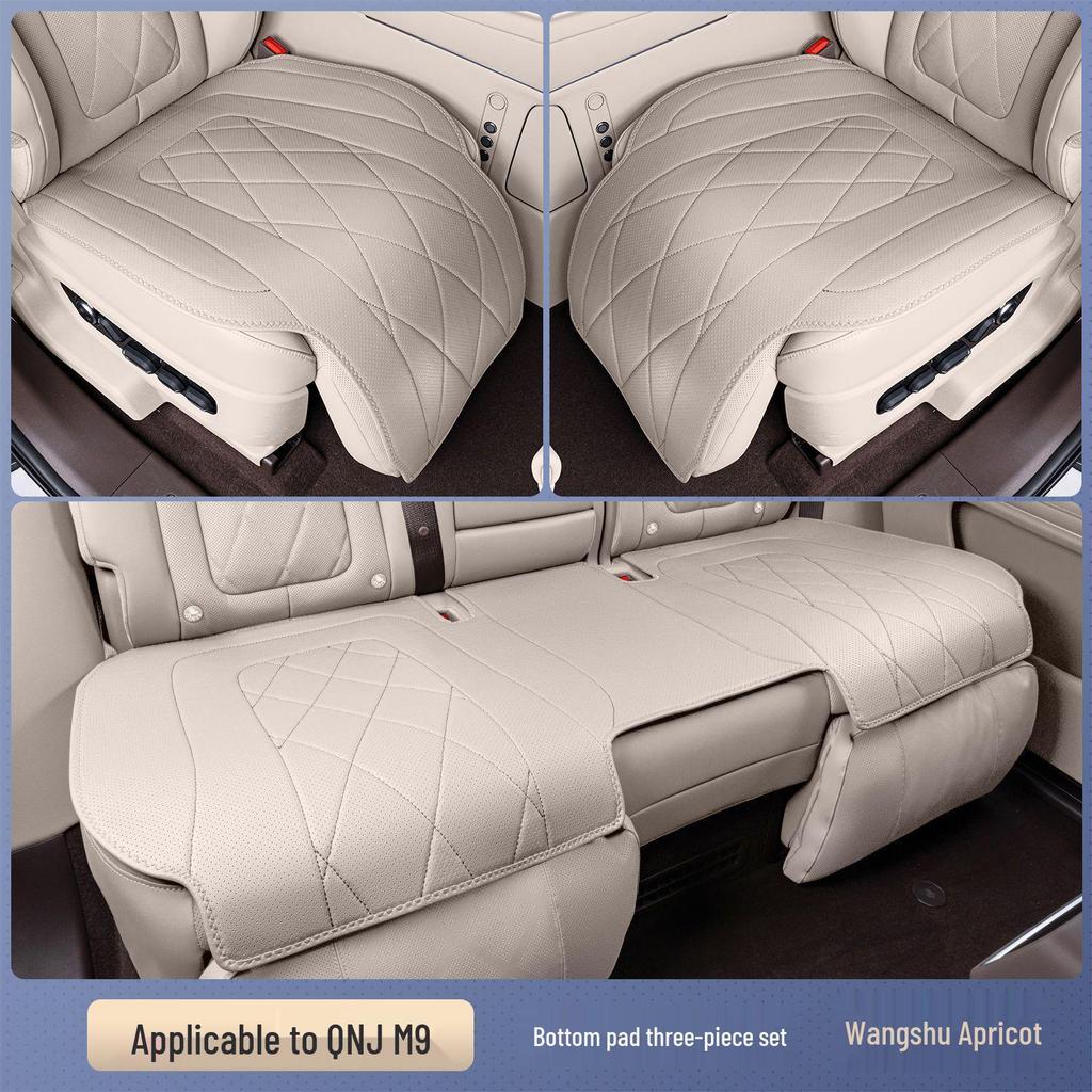 AITO M9 Universal Seat Cushion: Four Seasons, 5/6-Seater, Custom Fit, Enhanced Car Seat Cover.