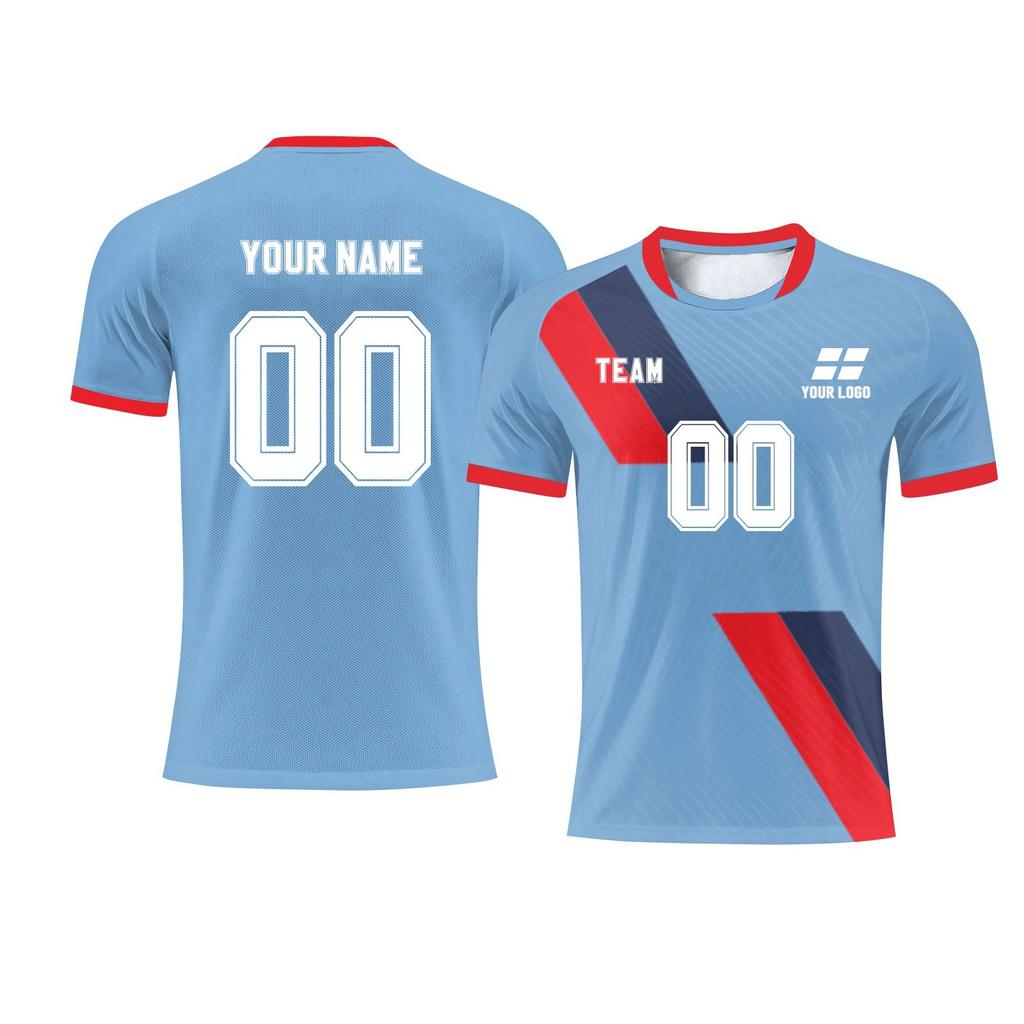 Personalised Tops Shirts Mens Girls With Name Number Custom Football Jerseys For Boys Training Suit