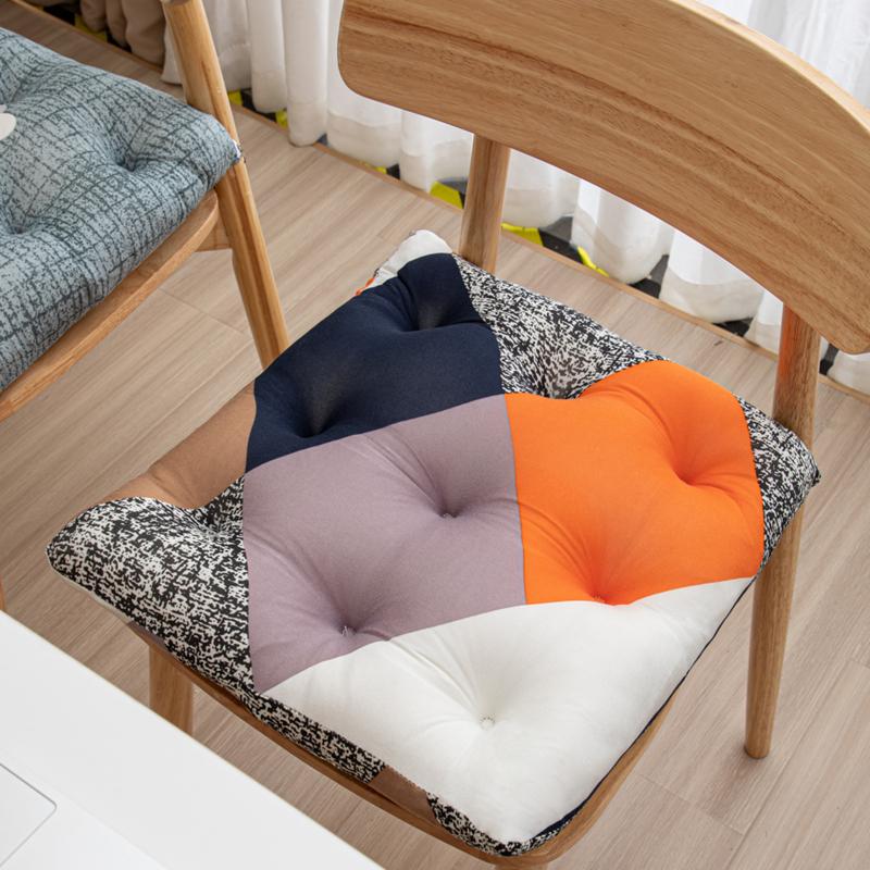 44x44x5cm Chair Thickened Seat Cushion Student Stool Butt Cushion Office Four Seasons Hip Pad Breathable Soft Chair Cushion
