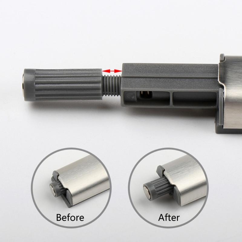 Touch To Open Cabinet Door Hardwares Quiet Auto Closing Mechanism Heavy Type Anti Pinches for Kitchen Bathroom