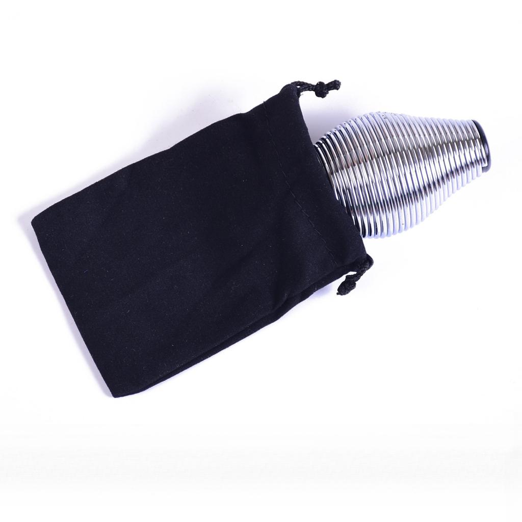 1 Stück Federgriffball Metallgriff Krafttraining Hand Dekompression Entspannung Rehabilitation Elastischer verchromter Fingertrainer