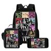 Kpop Witch Hunter Group Schoolbag High Definition Printing Casual Cross Border Light Backpack One Piece Hair