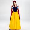 Elegant Adult Snow White Dress Cosplay Costume For Fantasy Themed Events And Halloween
