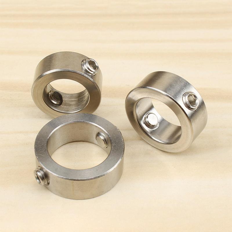 Stainless Steel Woodworking Tool Drill Limiter Depth Stop Collar Ring Positioner