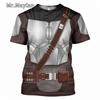 Maglietta Cosplay Costume di Darth Vader Stampa 3D Completa T-shirt da Uomo Nuova Moda Manica Corta Camicia Estiva Streetwear Unisex Magliette Top