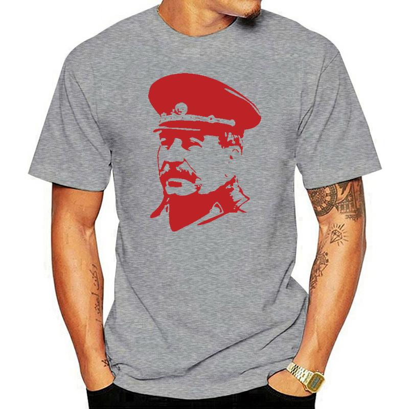 New USSR Stalin In Uniform Print T-shirt Summer Men's Short Sleeve O-neck Cotton T Shirt Casual Male Shirts Tees Tops