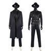 Men's Dark Cosplay Costume with Design for Halloween Stage Performance