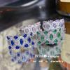 2026 Fashion Trend, Plated with 18K Gold, Dark Purple Zirconium Bright Personality Niche Index Finger Ring