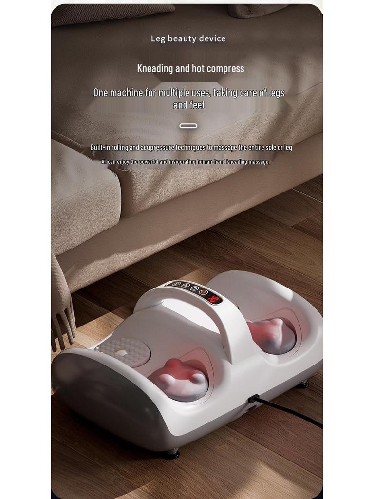 Foot and Calf Massager: Kneading, Pressing & Leg Shaping Therapy Machine