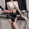 Sex Shirt Sexy Secretary Cosplay Split Free Uniform Seduction Suit