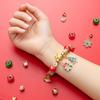 Girls' DIY Handmade Glass Bracelet Jewelry Gift Box for Birthdays & Christmas
