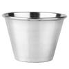 12X Bol en Acier pour Sauce Trempette Sauceur Bol Trempette Récipient 6 Cm 75 Ml