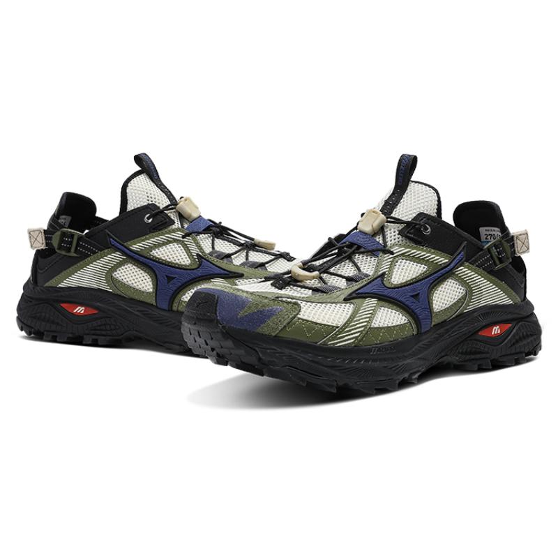 Mizuno Racer Trail Se 'Black Green Blue' Sneakers D1GH241901