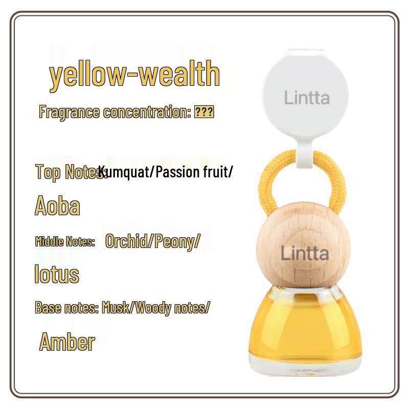 Long-lasting Car Pendant Air Freshener - Premium Fragrance Essential Oil for Interiors