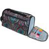 Crochet Bag Hand Knitting Yarn Tote Organizer with Inner Divider for Crochet Hooks, Knitting Needles, Project and Supplies