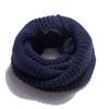 Autumn and Head Pin Woven Scarf Scarf Keep Scarf Two-Loop Warm Fashion Winter Wool