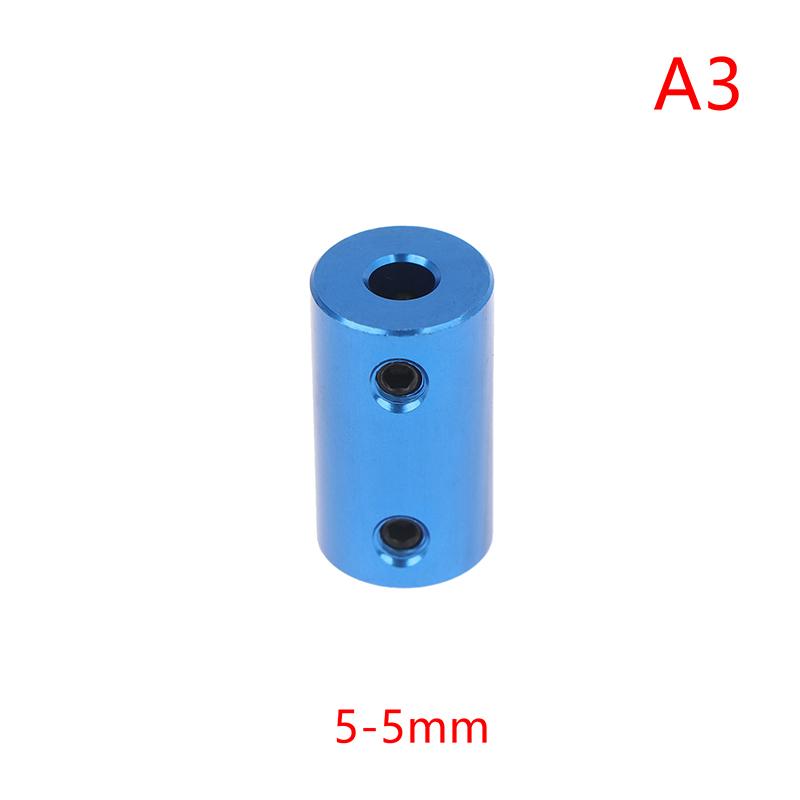 Aluminium Alloy Shaft Coupling Corrosion Resistant Adapter for 3D Printer 42 Stepper Motor 3-6mm 4-6mm 5-5mm 5-8mm 8-8mm Bores