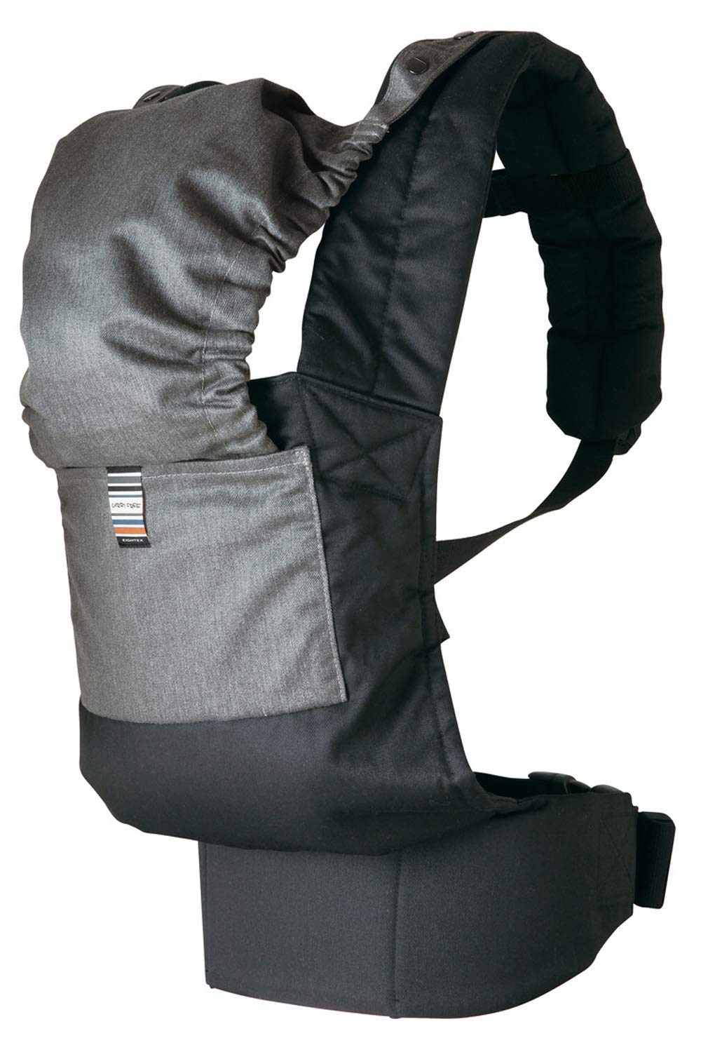 

Поясной ремень Nippon Atex Carrifree можно использовать для переноски или ношения на слинге-кенгуру с поясом 2-сторонний слинг, спина, пояс, черный, 01-103 чёрный