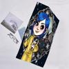1pc Coraline Beach Towel, Beach and Seaside Swimming Pool Equipment, Fashion Pattern, Rectangular, Travel Essentials