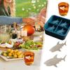 Creative Shark Mold Homemade Flavored Snacks Silicone Ice For Water Mould Shaper Mold Kitchen C G7X0