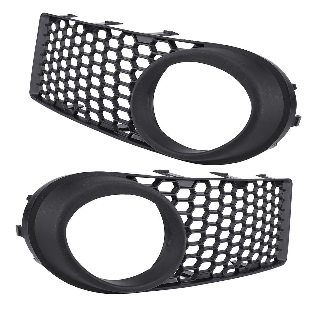 Front Bumper Fog Light Grill Shockproof Scratch Resistant Decorative Fog Lamp Cover Grill for Conver