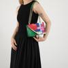 Quest'anno, la popolare borsa piccola a colori contrastanti da donna, la nuova borsa quadrata piccola alla moda e portatile, la bella borsa a tracolla straniera estiva