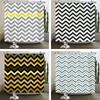 15 Color Geometric Stripes Fabric Shower Curtains Decor Multi-size Bathroom Curtains Waterproof Bathtub Screen for Bathroom