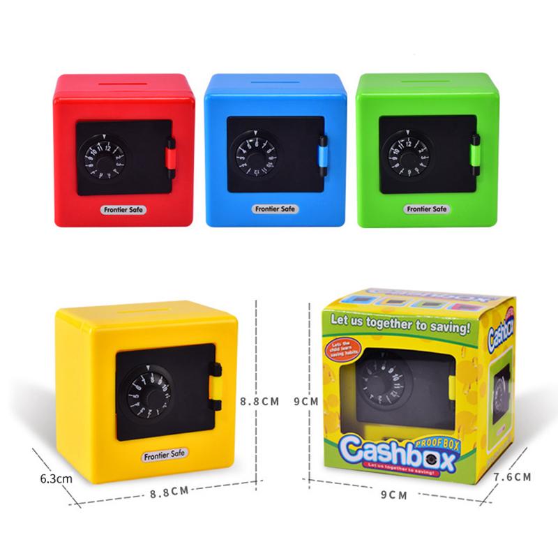 Coin Saving Money Box Children Gift Cash Piggy Deposit Safe Box Coin Cash Saving Large Space Safe Coin Cash Banks For Boys Girls