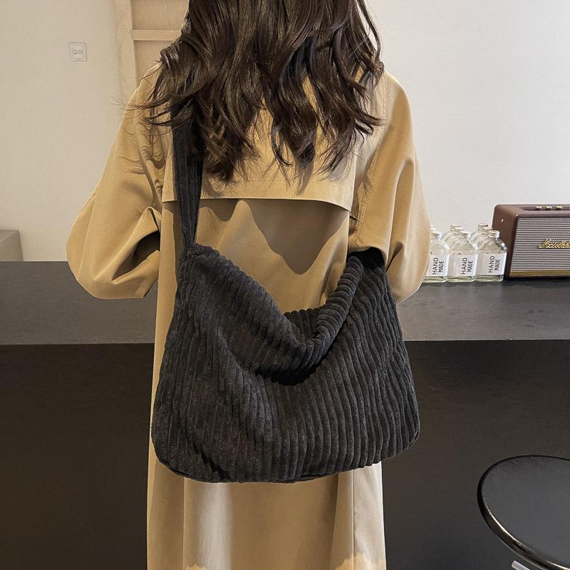 Slack canvas bag bag women's large-capacity leisure messenger bag shopping bag class commuter tote bag