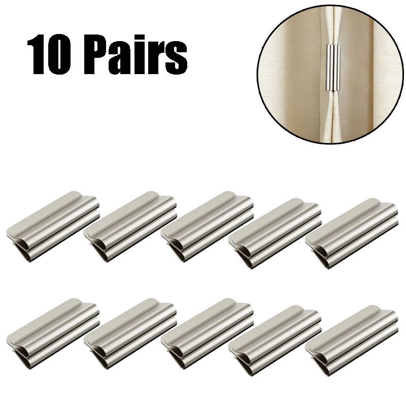 Strong Magnetic Curtain Clips,for Prevent Light Leaking Keep Curtain Closed for Home Bedroom Office Curtain Draperies
