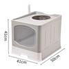 Drawer Type Cats Potty Kitty Litter Tray Fully Enclosed Hooded Cat Box