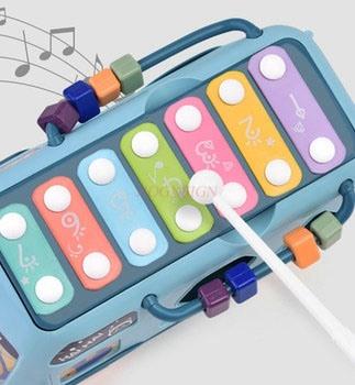 Babies And Children'S Puzzle Eight-Tone Player Playing Piano 1-Year-Old Baby Toys 0-1-2 Years Old 3 Children'S Musical