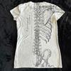 European and American summer women's round neck slim fit retro top