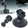 4-mm-Schraubenkopfhalterung für Videorecorder im Auto, Saugnapfhalterung, 360° drehbar, GPS-Navigationskamera-Basis, Auto-DVR-Halterung