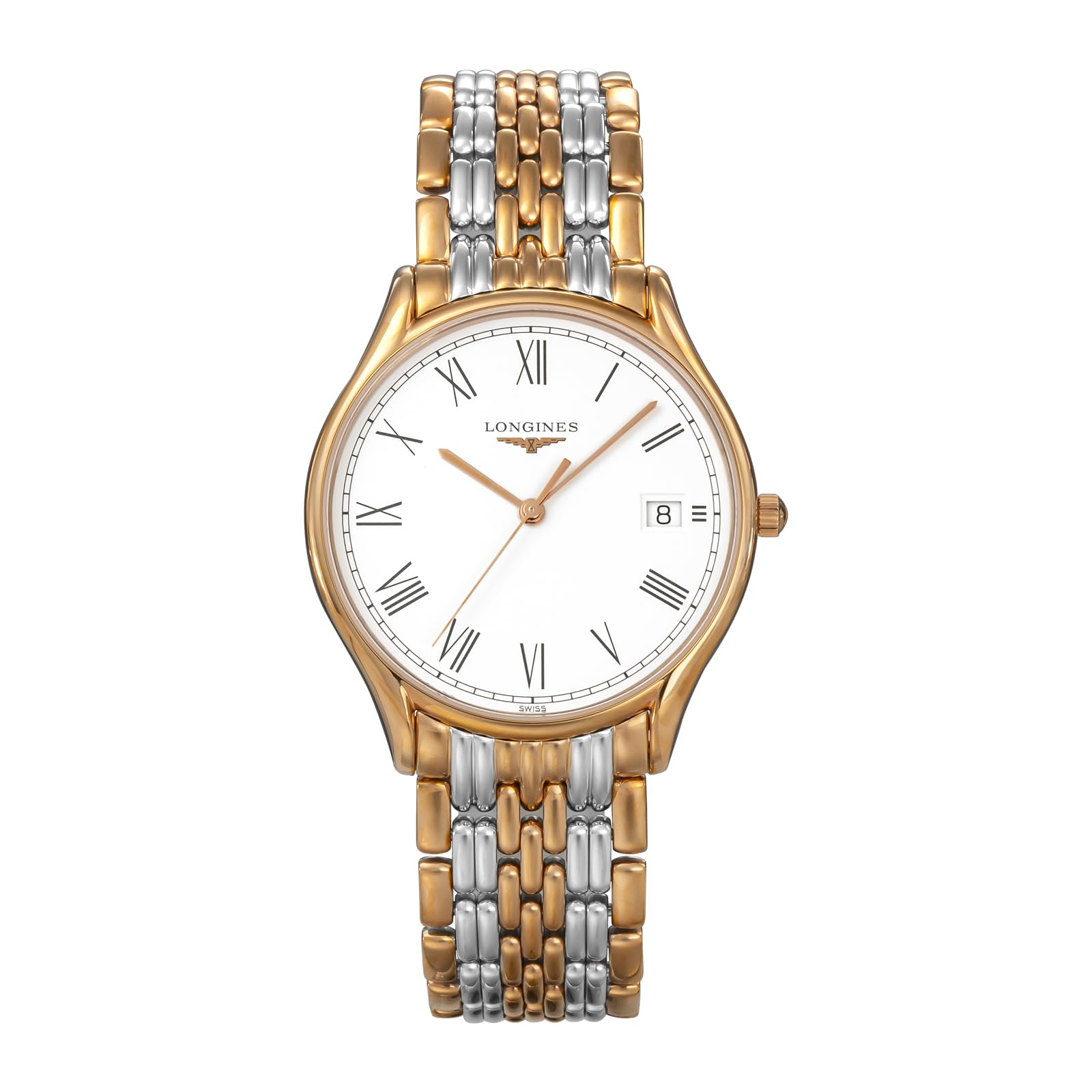 

Longines LYRE Unisex Quartz Water Sapphire White Stainless Silver and Watch, Resistant, Crystal, Dial, Steel, Gold, L4.759.1.11.7 [Used] білий