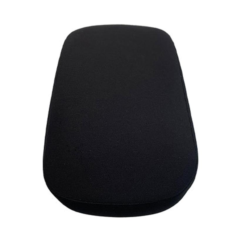 Car Center Consoles Cover for 2015-2022 Black Nylons Armrest Cover Arm Rest Box Lid Protectors