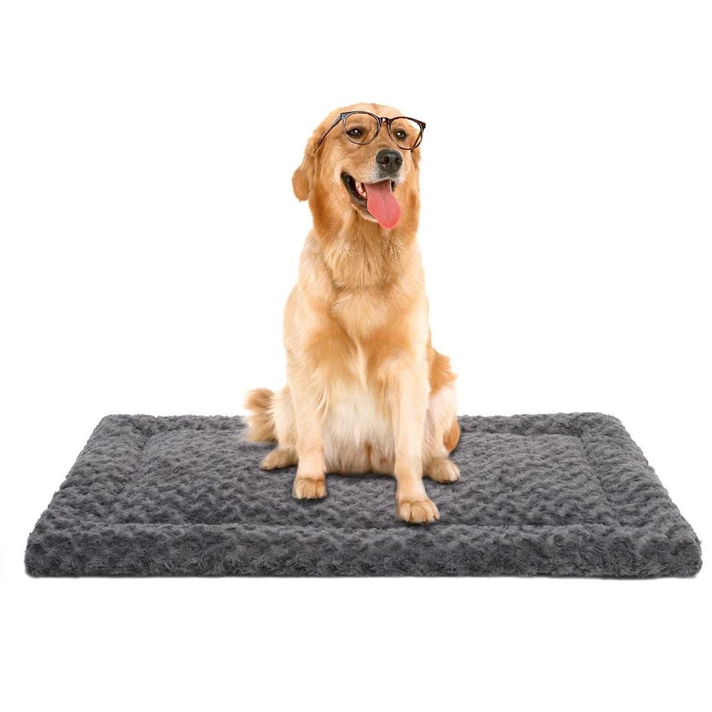 All Season Lightweight Double Sided Rose Velvet Pet Bed For Dogs Cats Soft Warm Washable Dog Mattress Cozy Pet Cushion Hypoallergenic Durable Pet Mat
