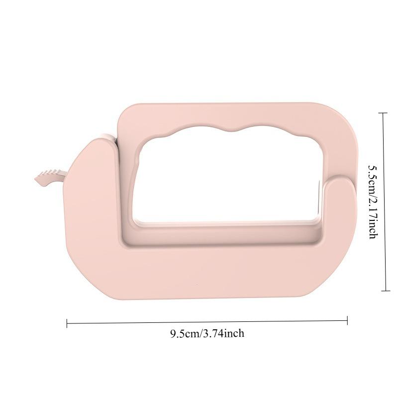 1 Stück Tragbarer ABS Starker Lebensmittelverschlussclip, Snack Feuchtigkeitsdichter Verschlussclip, Outdoor Hängeclip, Weihnachtsgeschenk