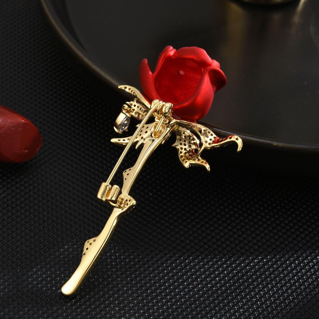 Senior Brooches Flower Leaf Brooch Pins for Women Suit Pendant  Fashion Brooches Jewelry
