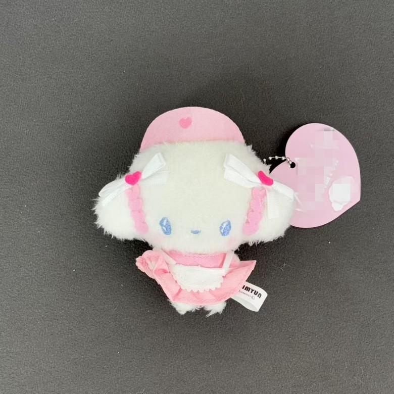Kuromi Hello Kitty Melody Plush Pendant With Nurse Dress Design For Girls And Kids Collectible Decor