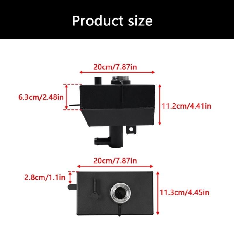 Auto Accessory for 2018-2024 Front Engine Coolant Reservoir Tank Expansion Bottle System 68364312AC 68364312AA