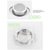 Stainless Steel Food Can Strainer Metal Tuna Press Filter Can Lid Colander Oil Drainer Kitchen Tools For Beans Vegetables